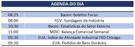 26.08.2019 Agenda